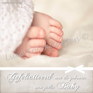 Geboorte baby - voetjes